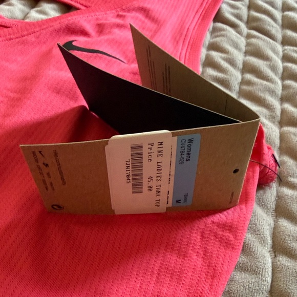 Nike Women's Hot Pink Tank Top - Picture 2 of 4